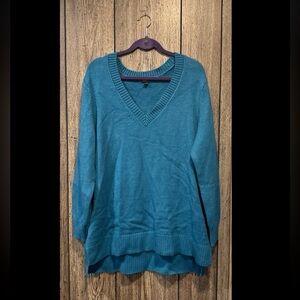 Torrid V-Neck Long Sleeve Pullover Sweater